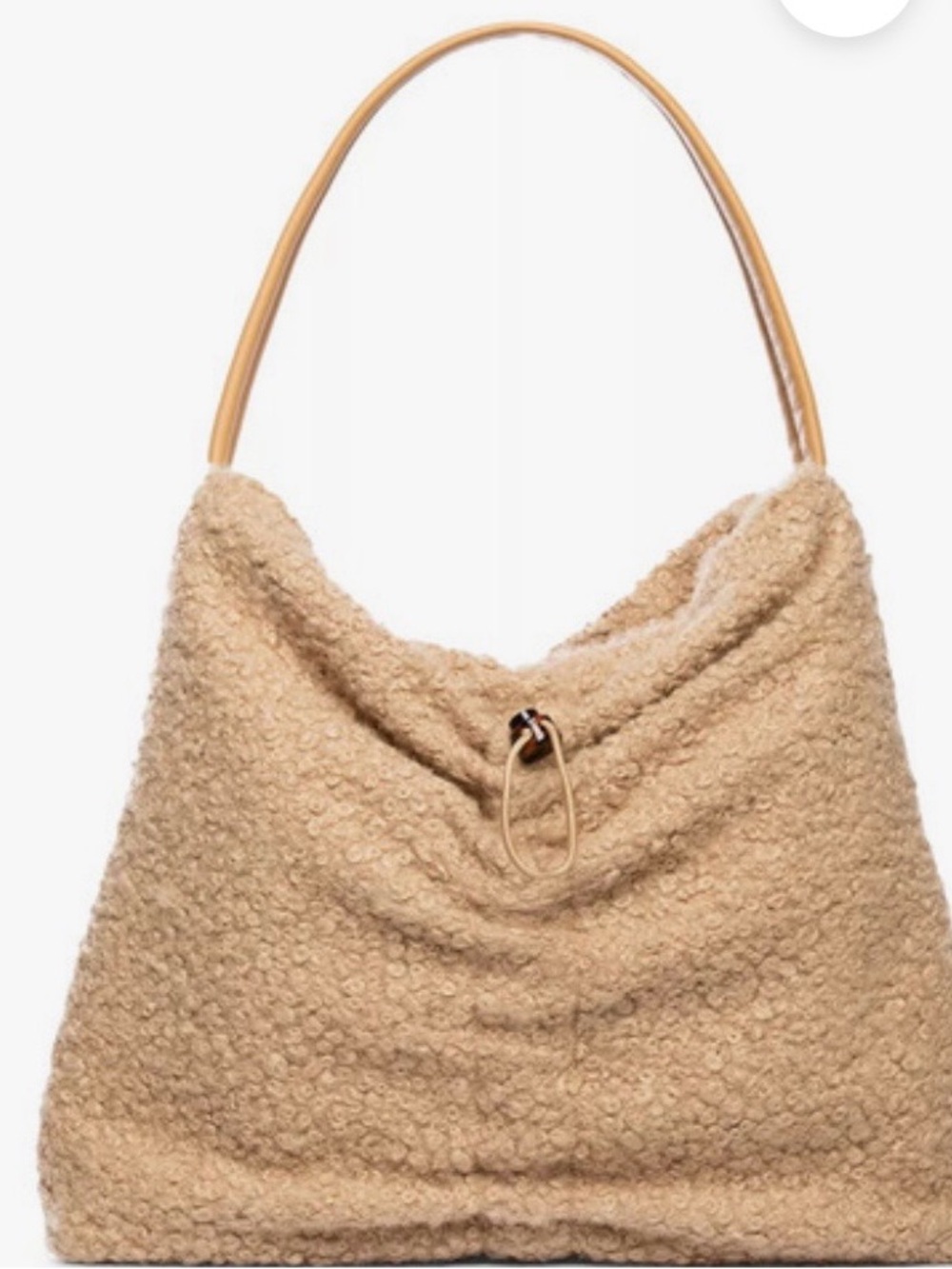 Staud Felix Faux Sherpa Tote
